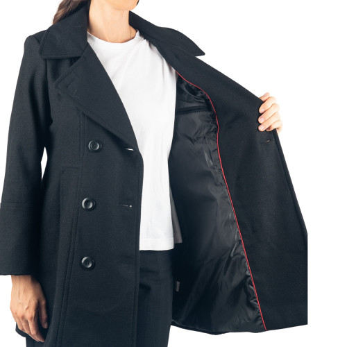 ジャケット・アウター CLANE DOUBLE WOOL LONG COAT Amazon.com: Women's Charming Long Wool Trench Coat Winter